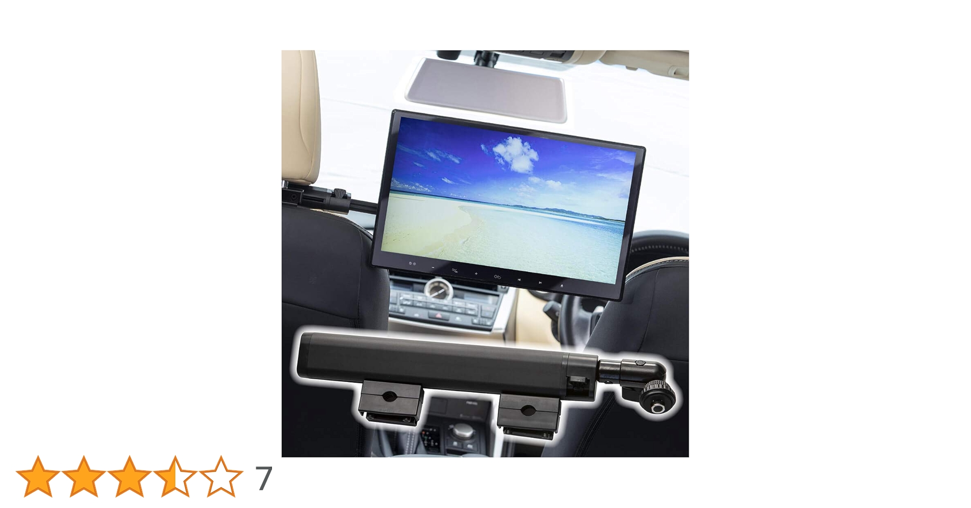 【値下】新品G-FACTORY11.6インチDVD内蔵モニター+ロングブラケット 値下】新品G-FACTORY11.6インチDVD内蔵モニター+ロング